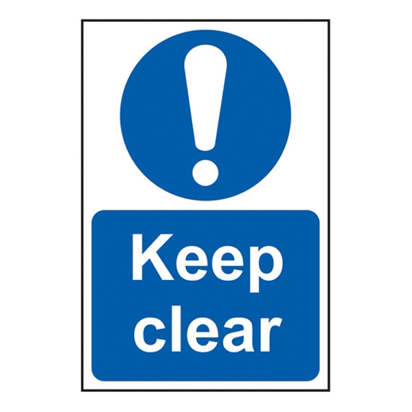 Scan Keep clear