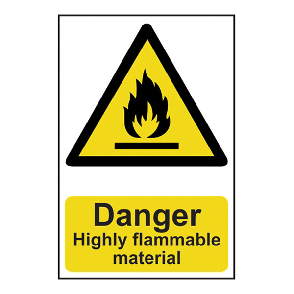 Scan Danger Highly flammable material