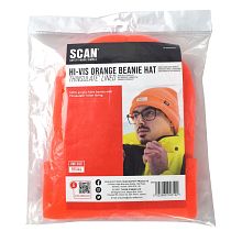 Scan Hi-Vis Thinsulate Beanie Hat Orange