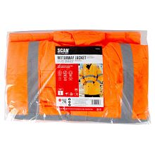 Scan Hi-Vis Motorway Jacket Orange