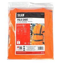 Scan Hi-Vis Polo Shirt Orange