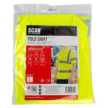 Scan Hi-Vis Polo Shirt Yellow