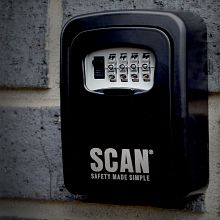 Scan Key Safe 4 Dial Combination