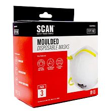 Scan Moulded Disposable Mask FFP1